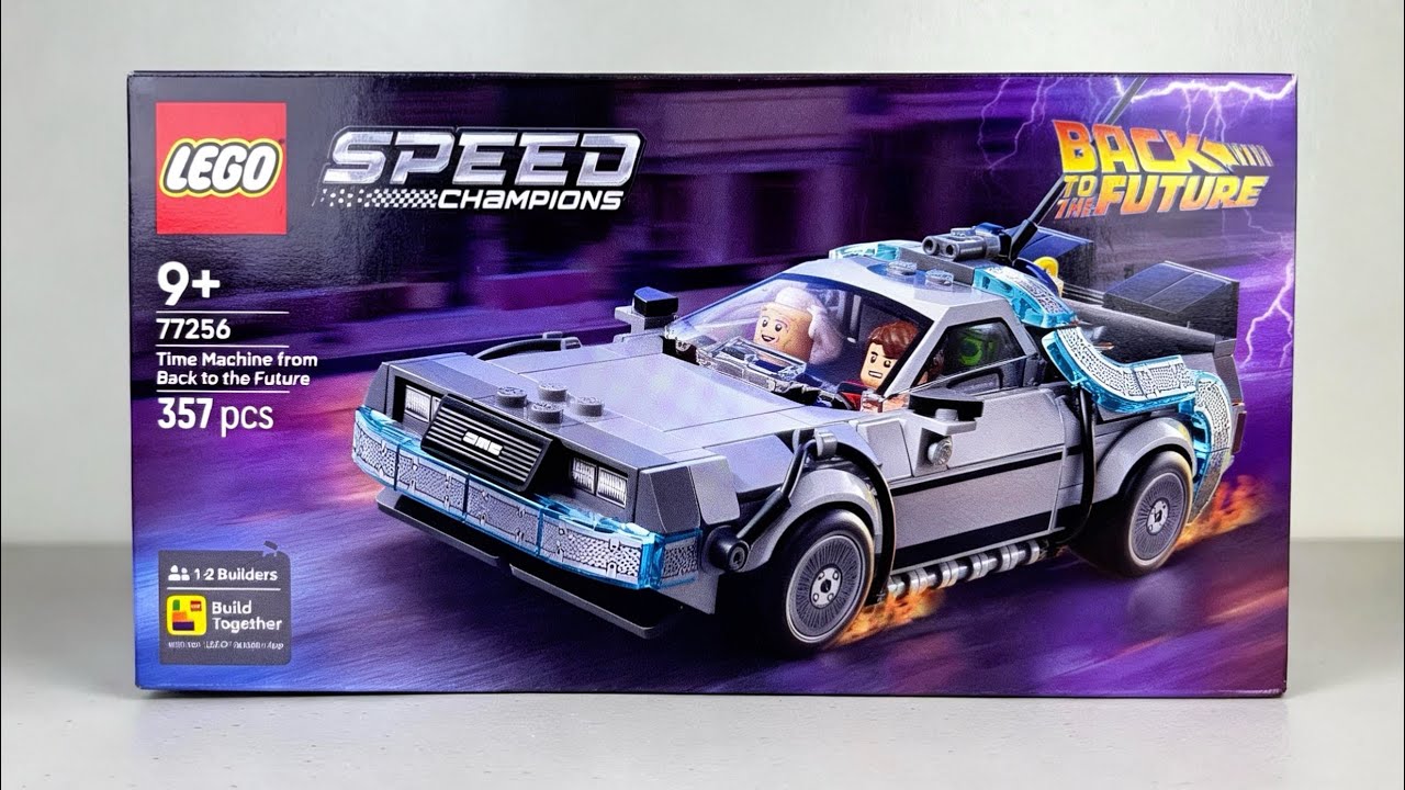 LEGO Speed Champions (2026) Back to the Future Time Machine — set 77256 REVIEW