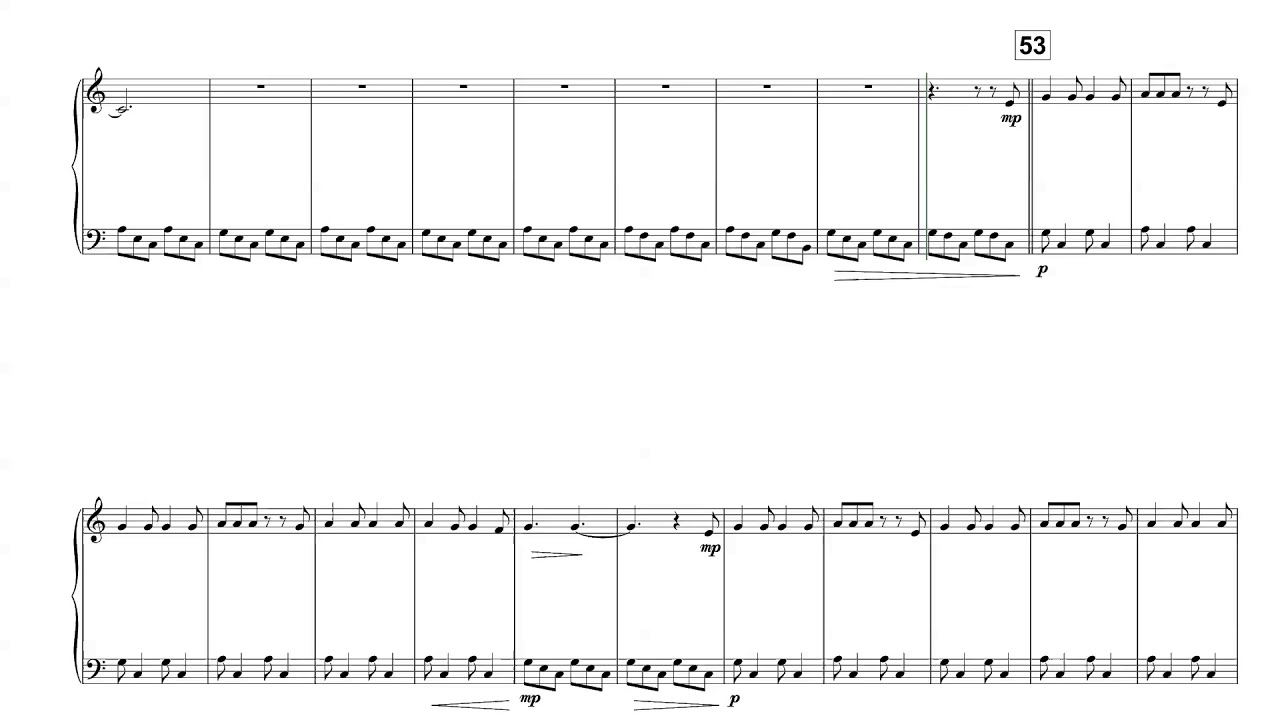 Hallelujah for Solo Marimba - Ryan Jonker Music