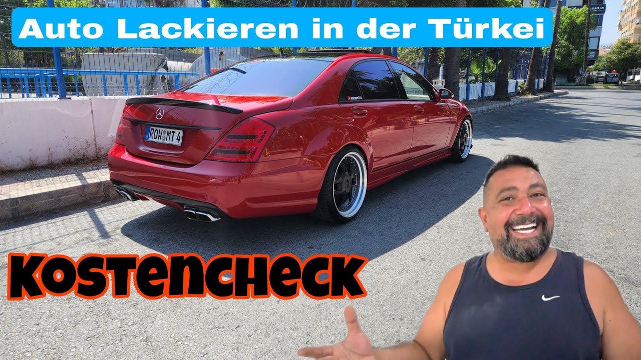 Kostencheck, was hat mich alles gekostet. Lohnt es sich? Auto Lackieren. Sila Yolu 2023