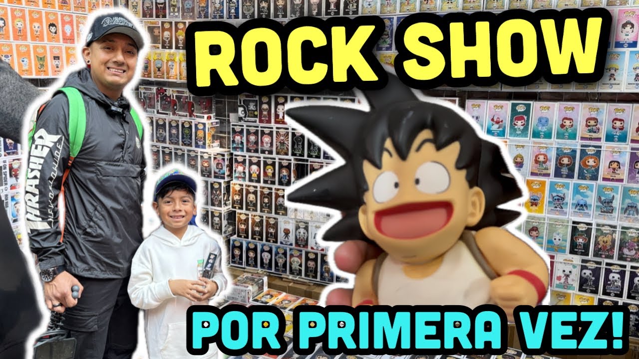 Primera vez en COMIC ROCK SHOW! Tianguis de Juguetes en MEXICO!