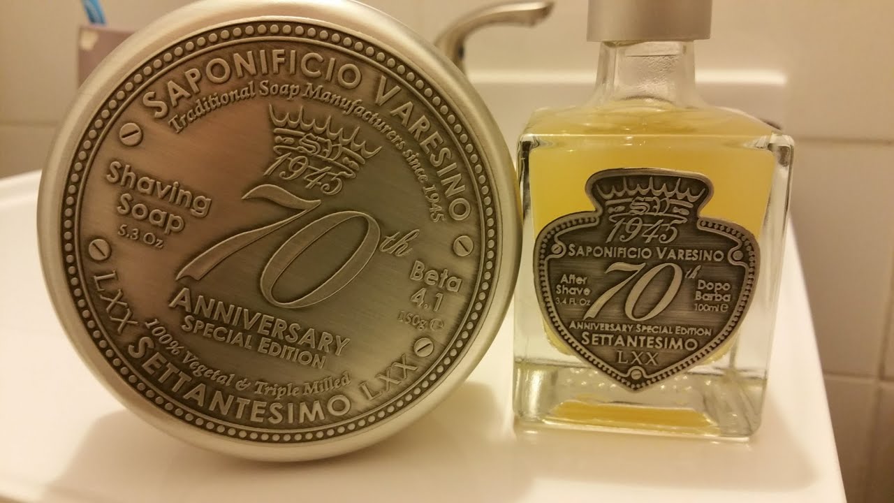 Saponificio Varesino - 70th Anniversary Soap & Aftershave