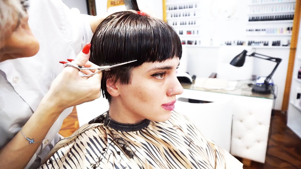 SUPER CUT - SHORT UNDERCUT PIXIE FOR MATURE WOMEN