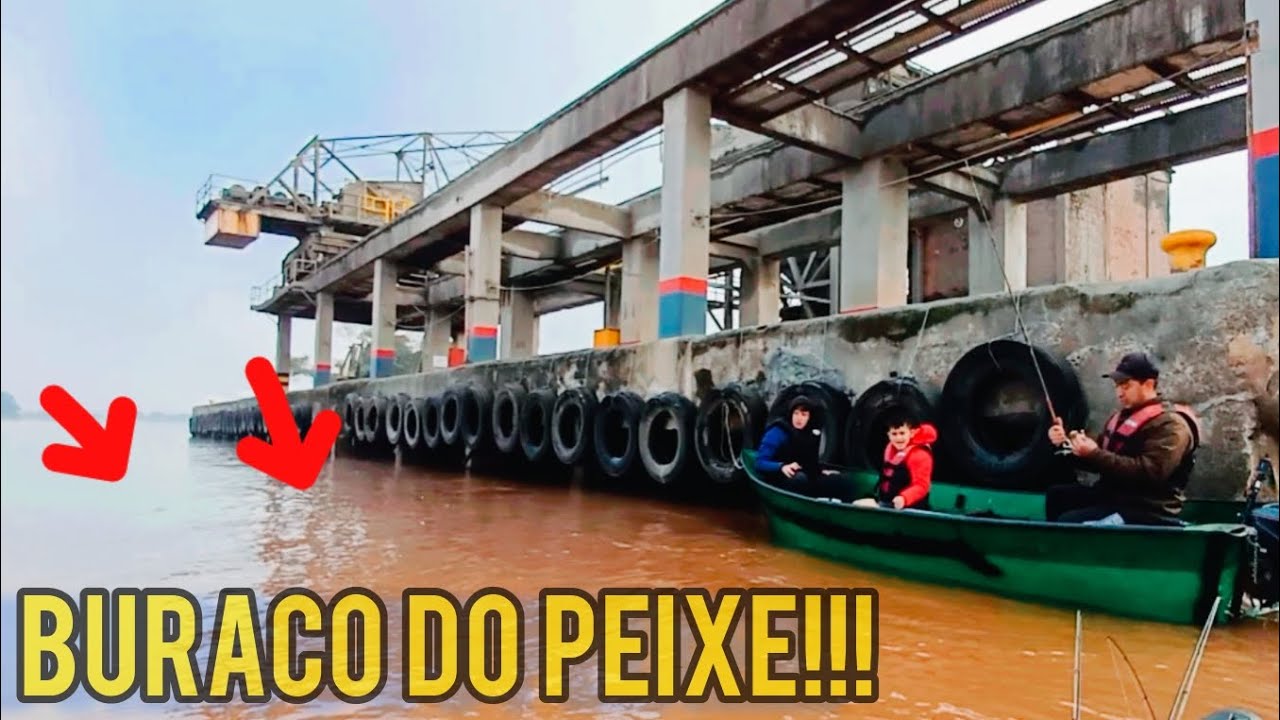 ÁGUA DO RIO SUJOU? CORREMOS PARA O POÇÃO DA CIMBAGÉ QUE É PESCARIA BOA NA CERTA!!!