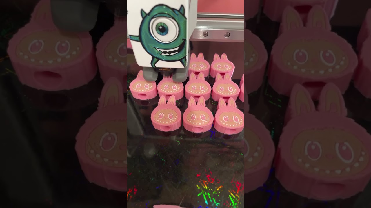 3D Labubu  para popote. #imprecion3d #3d #tips #bambulaba1