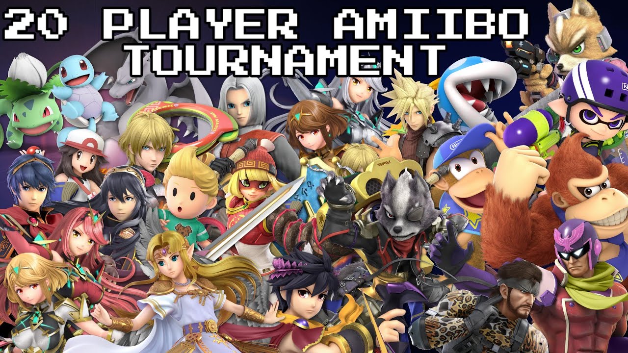 Super Smash Bros Ultimate 20 Player Amiibo Tournament