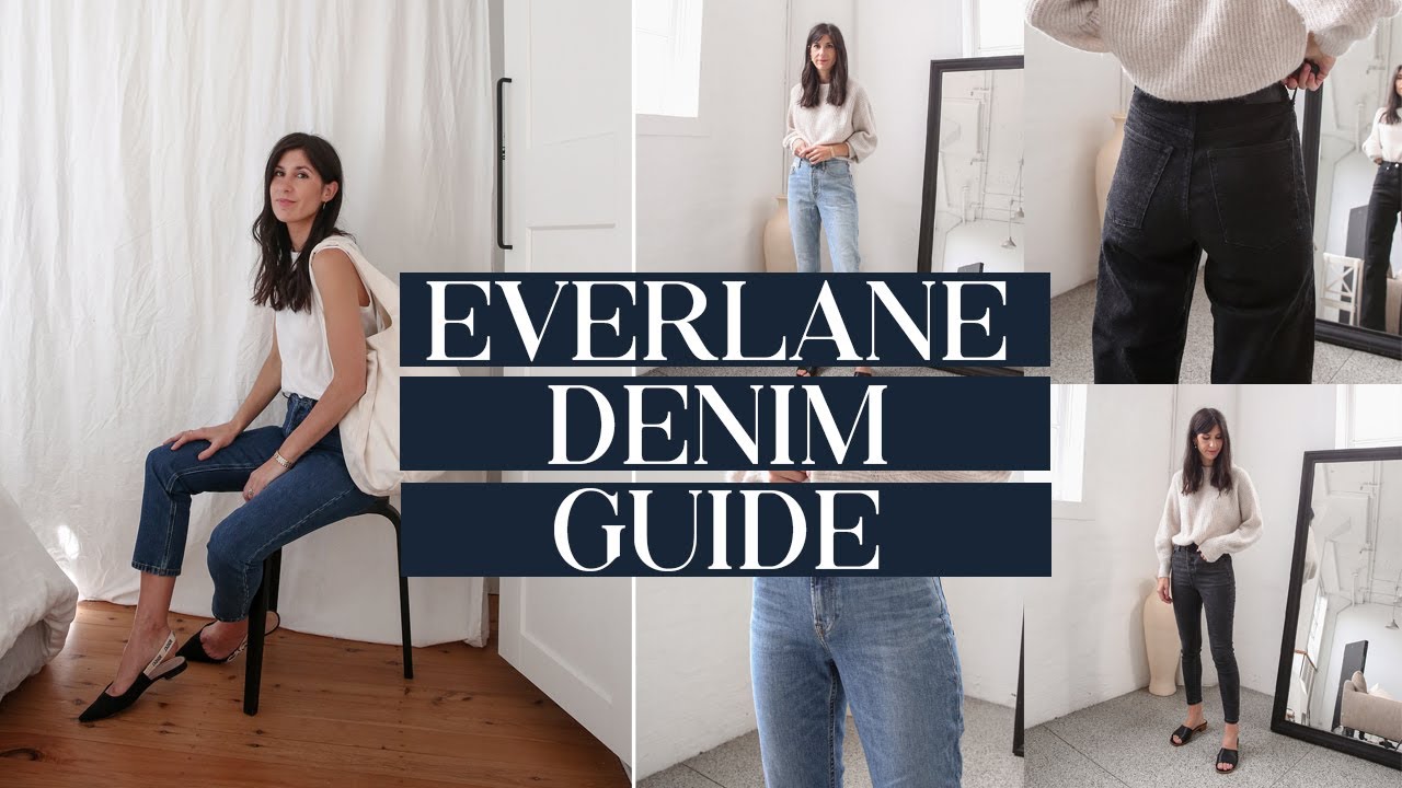 ГИД ПО ДЖИНСАМ EVERLANE 2021: примерка и сравнение стилей [AD]
