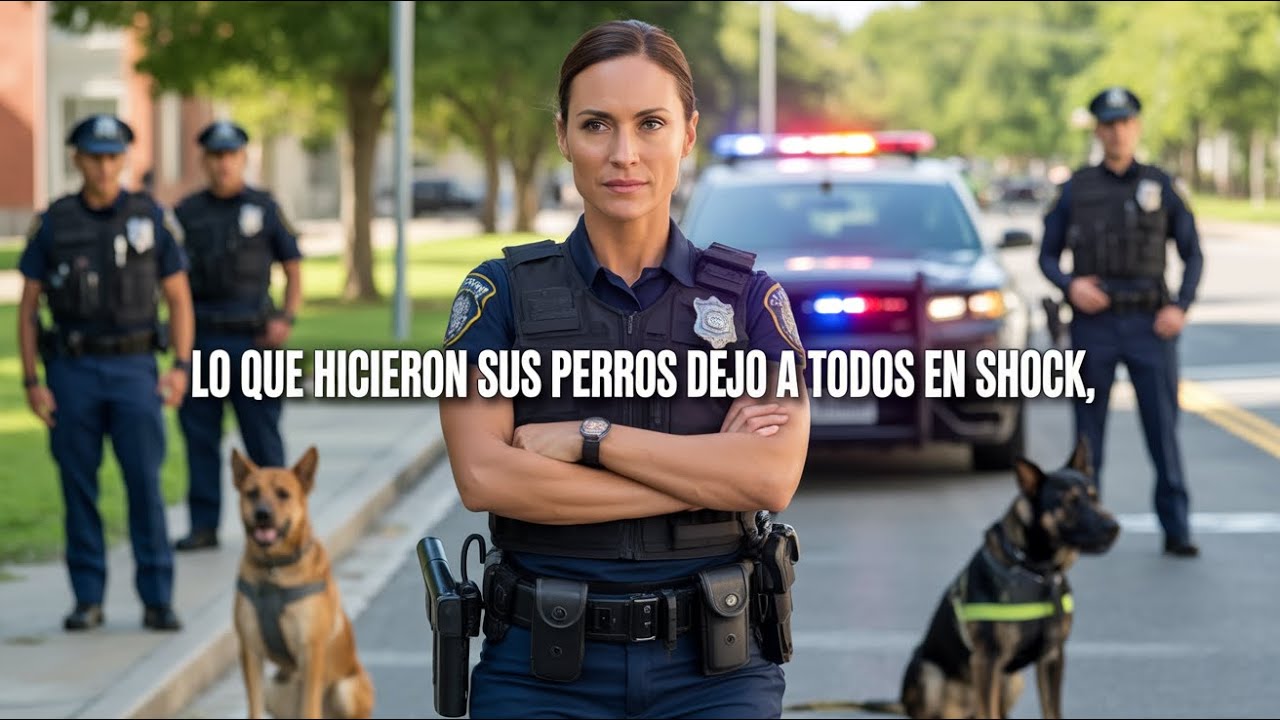 Policías Racistas ACOSAN a Mujer Afroamericana — Pero SE DETIENEN al VER a sus Inesperados Perro...