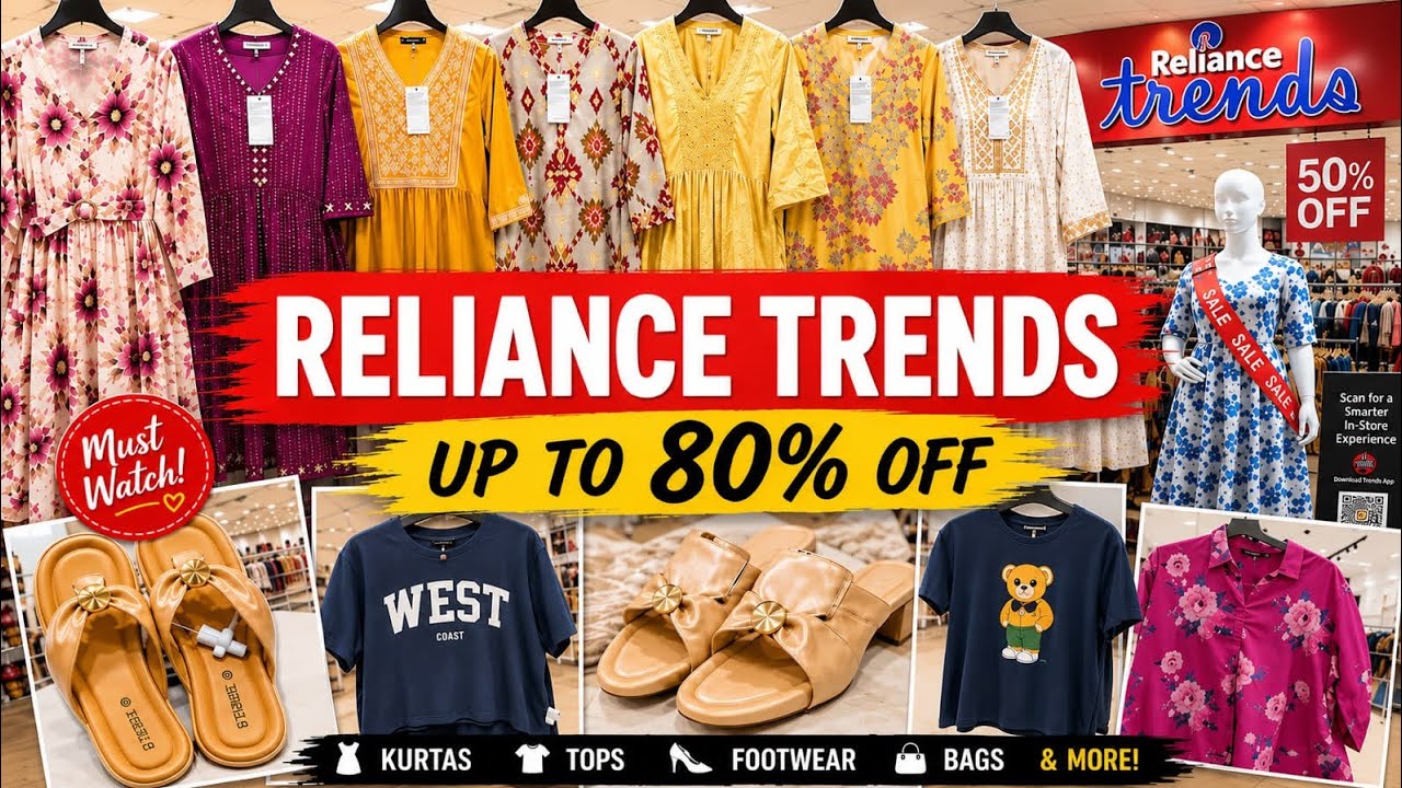 Reliance Trends Up to 80% off 😍 | Reliance Trends Offers Today | Trends Sale | Trends New Collection