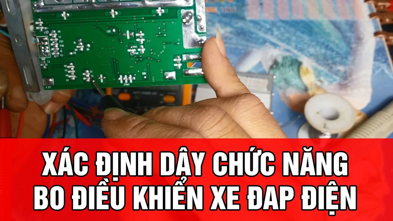 Xác định dây chức năng của bo điều khiển | How to Find Wire Functions of BLDC Controller