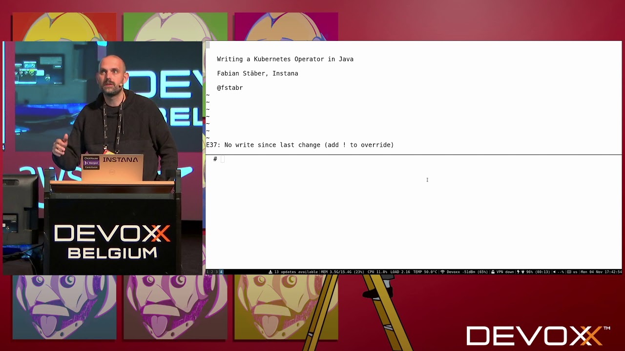 Writing a Kubernetes Operator in Java by Fabian Stäber