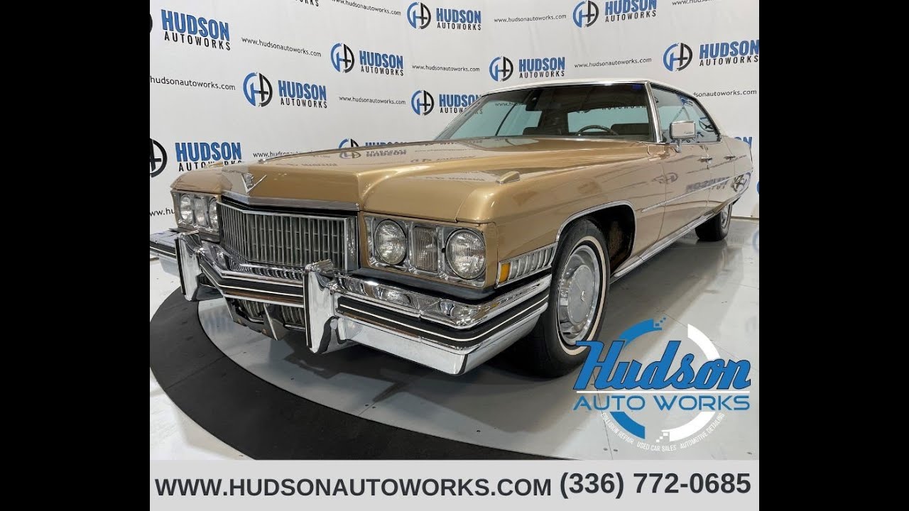 1973 Cadillac Sedan Deville // StartUp, Walkaround & Review // HUDSON AUTOWORKS