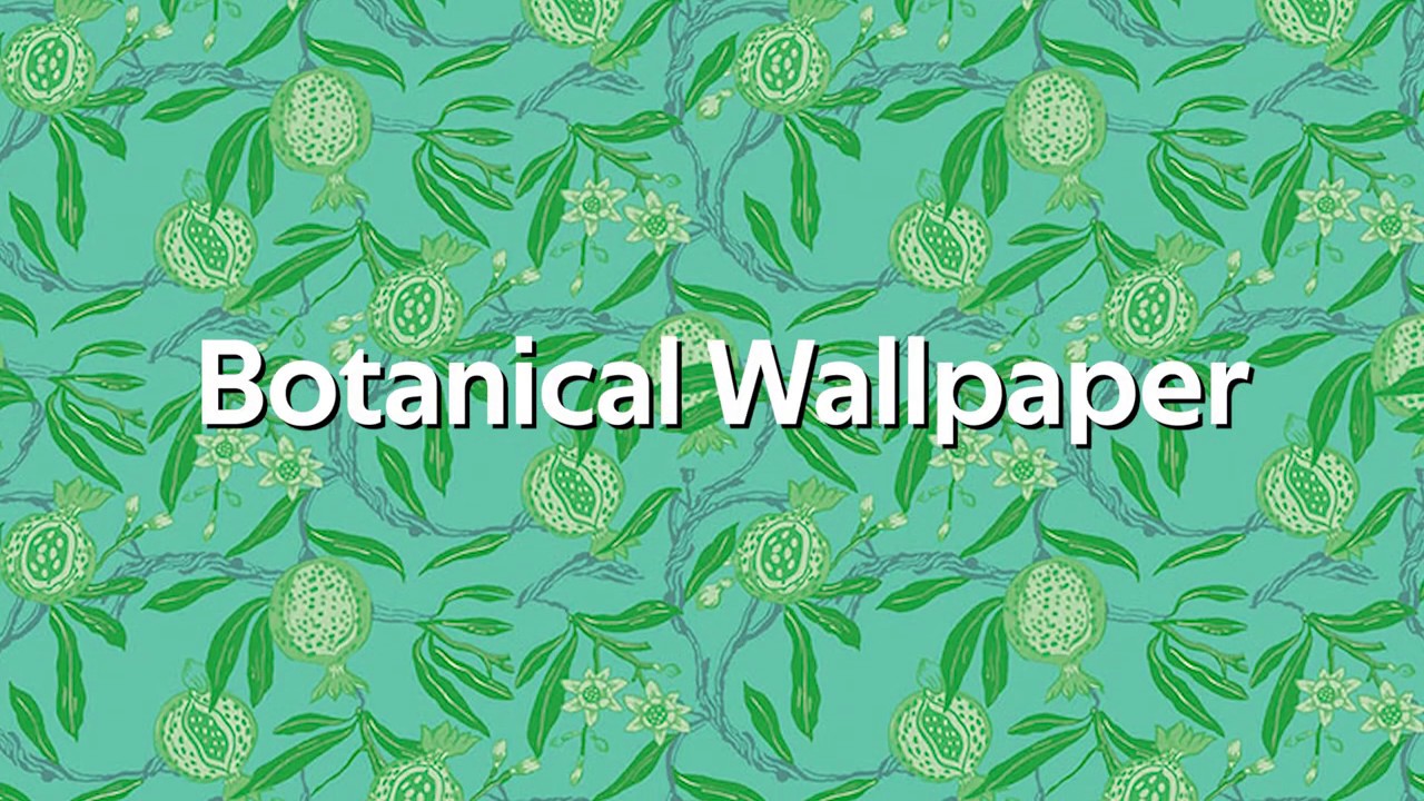 Botanical Wallpaper | Available on L.A. Design Concepts
