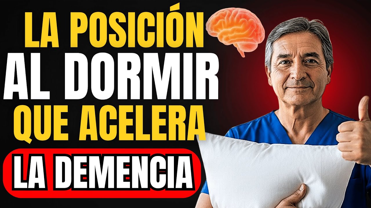 MAYORES DE 60: La forma en que DUERMES podría estar dañando tu cerebro