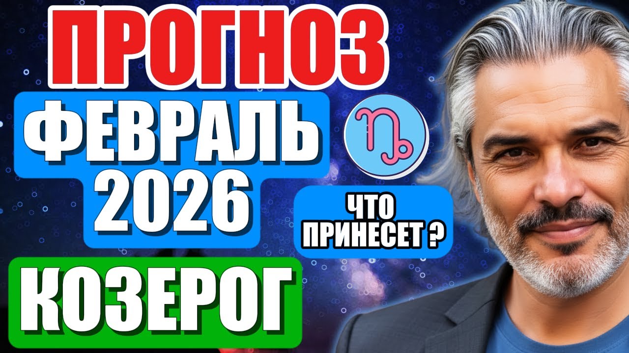 ПОЛНЫЙ прогноз для Козерогов на февраль 2026 года — затмение и переоценка ценностей