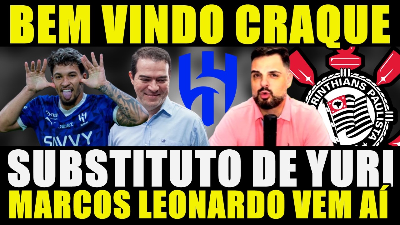 BEM VINDO CRAQUE!!! SUBSTITUTO DO YURI ALBERTO | MARCOS LEONARDO VEM AÍ E MAIS....