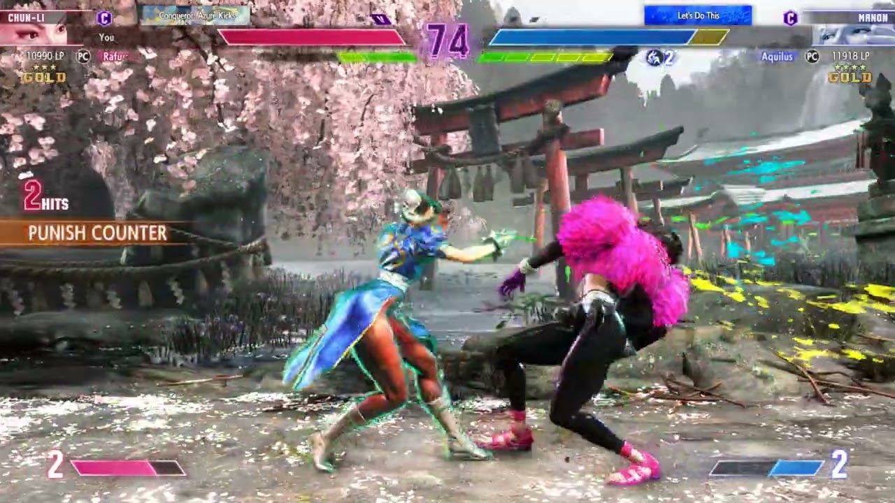 Chun li whiff punish