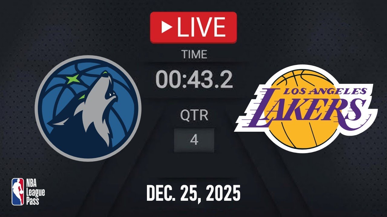 NBA LIVE! Los Angeles Lakers vs Minnesota Timberwolves | Dec. 25, 2025 | Wolves vs Lakers NBA 2K26