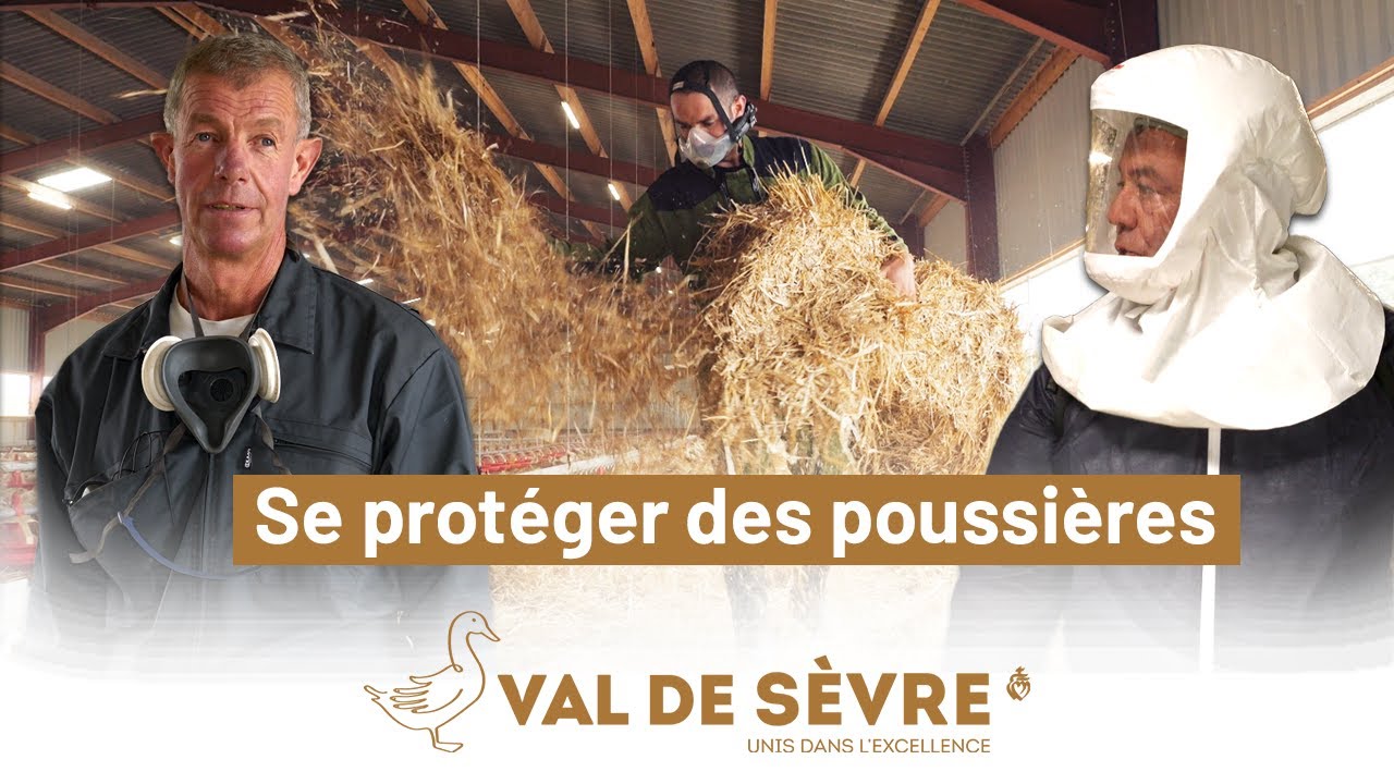 Expérimentation du port du masque anti-poussière chez les producteurs de Val de Sèvre