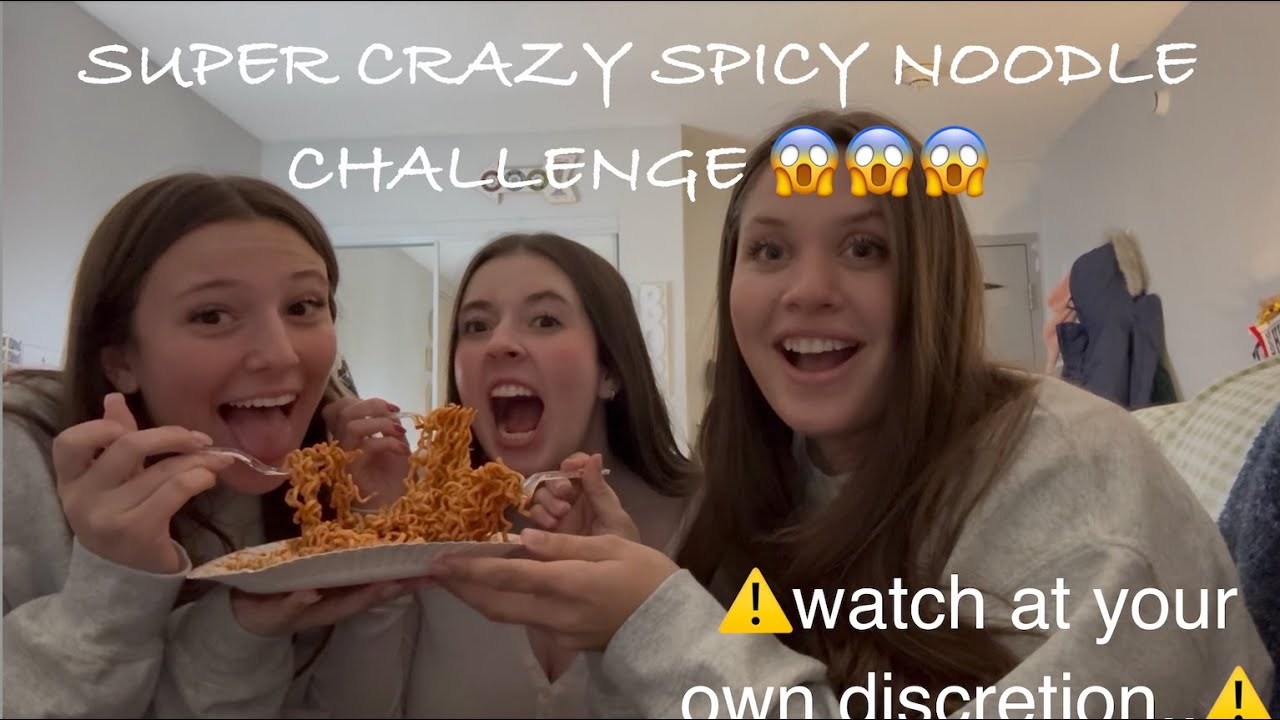SPICY NOODLE CHALLENGE!!!