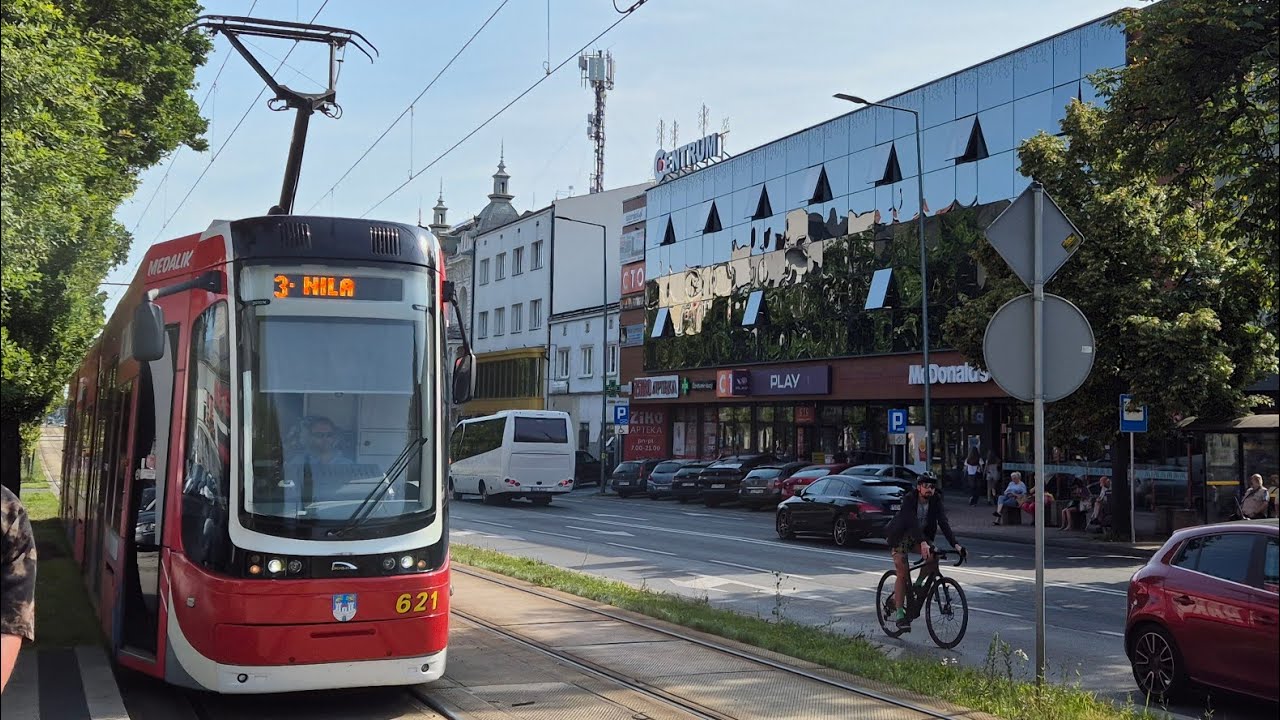 MPK Częstochowa - Linia 3 - Pesa 2010N #621
