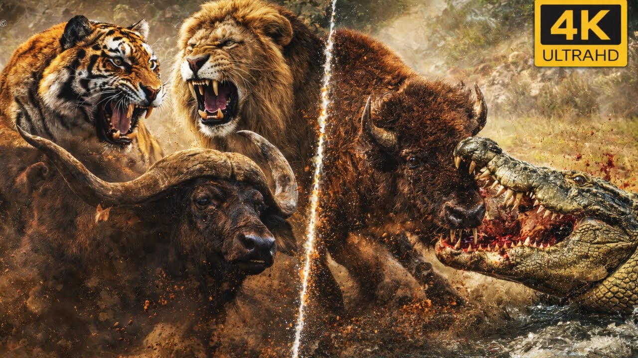 Nature’s Most Powerful Animals Hunt, Survival & Dominance 4K Wildlife Documentary