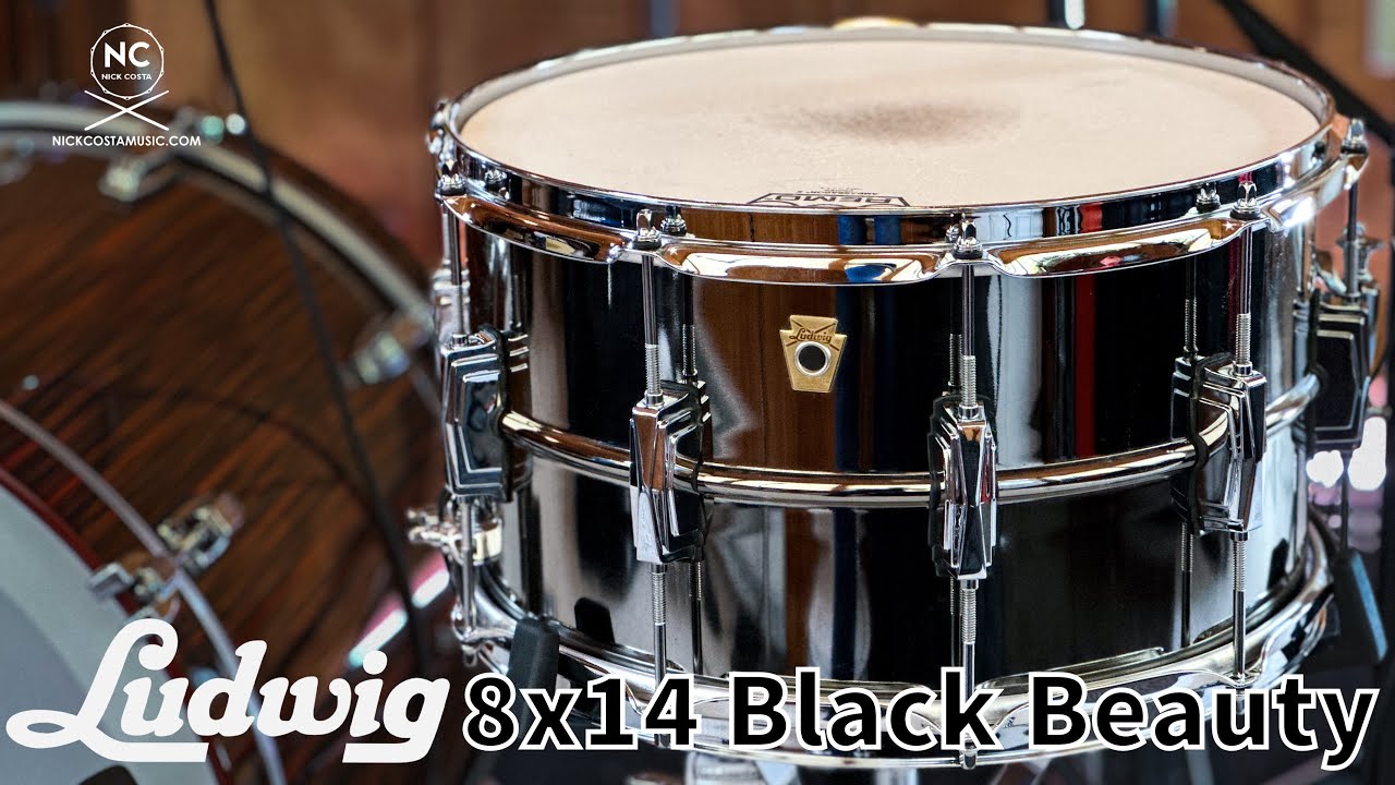 Ludwig 8X14 Black Beauty Snare (LB408)