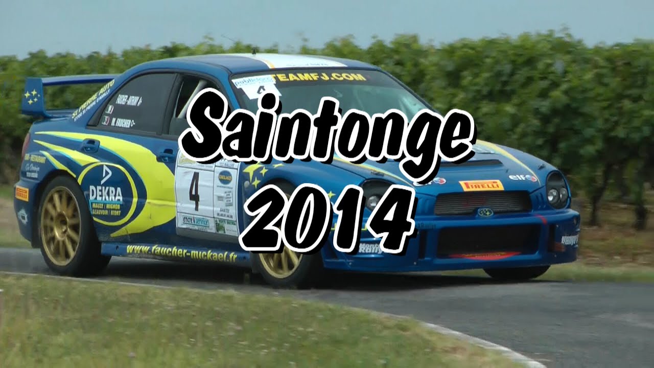 Rallye de Saintonge 2014