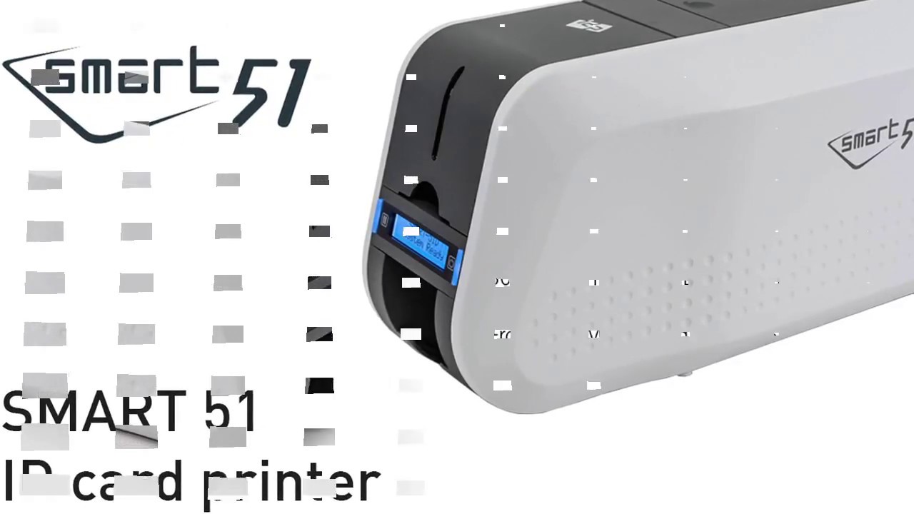 Smart 51 ID Card Printer - Ideal solution for printing high-quality ID cards in moments.