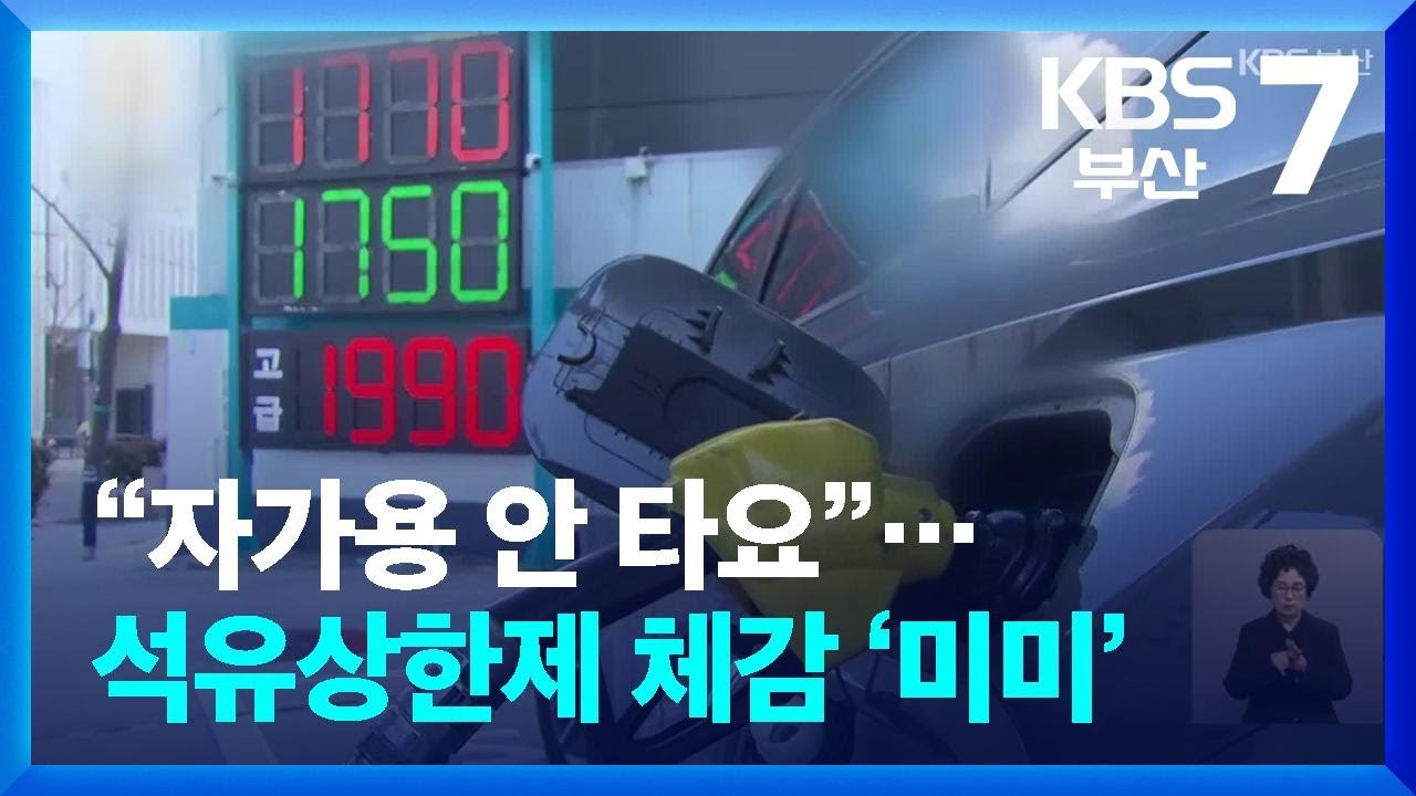 “자가용 안 타요”…석유상한제 체감 ‘미미’ / KBS  2026.03.19.