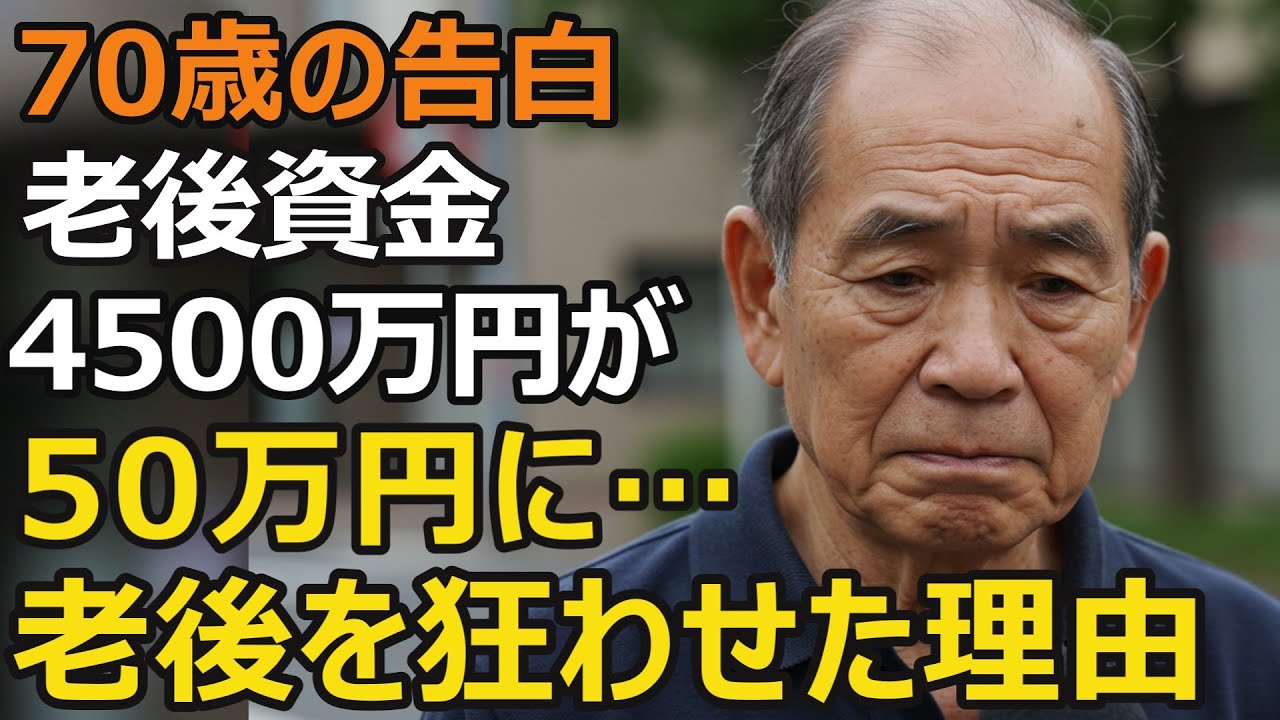 70歳男性、年金月24万円、退職金2500万円。元校長が今は用務員として働き続ける理由