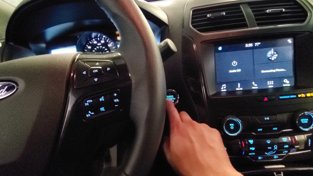 Процедура сброса датчика давления в шинах Ford Explorer 2019 года