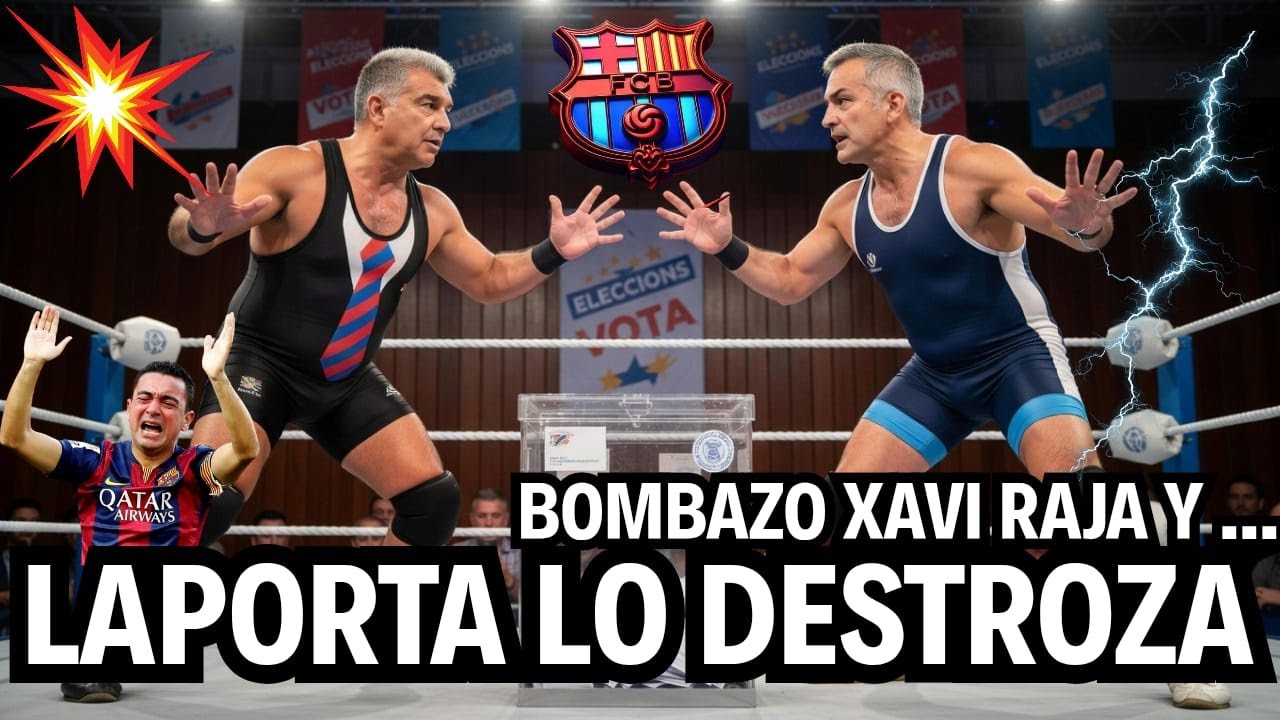 💣BOMBAZO XAVI RAJA Y LAPORTA LO DESTROZA💣💙Última hora BARÇA❤️