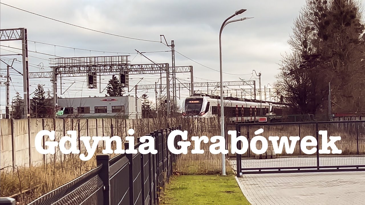 Gdynia Grabówek kiedyś główną ulicę przecinała bocznica kolejowa do JW 🛤️