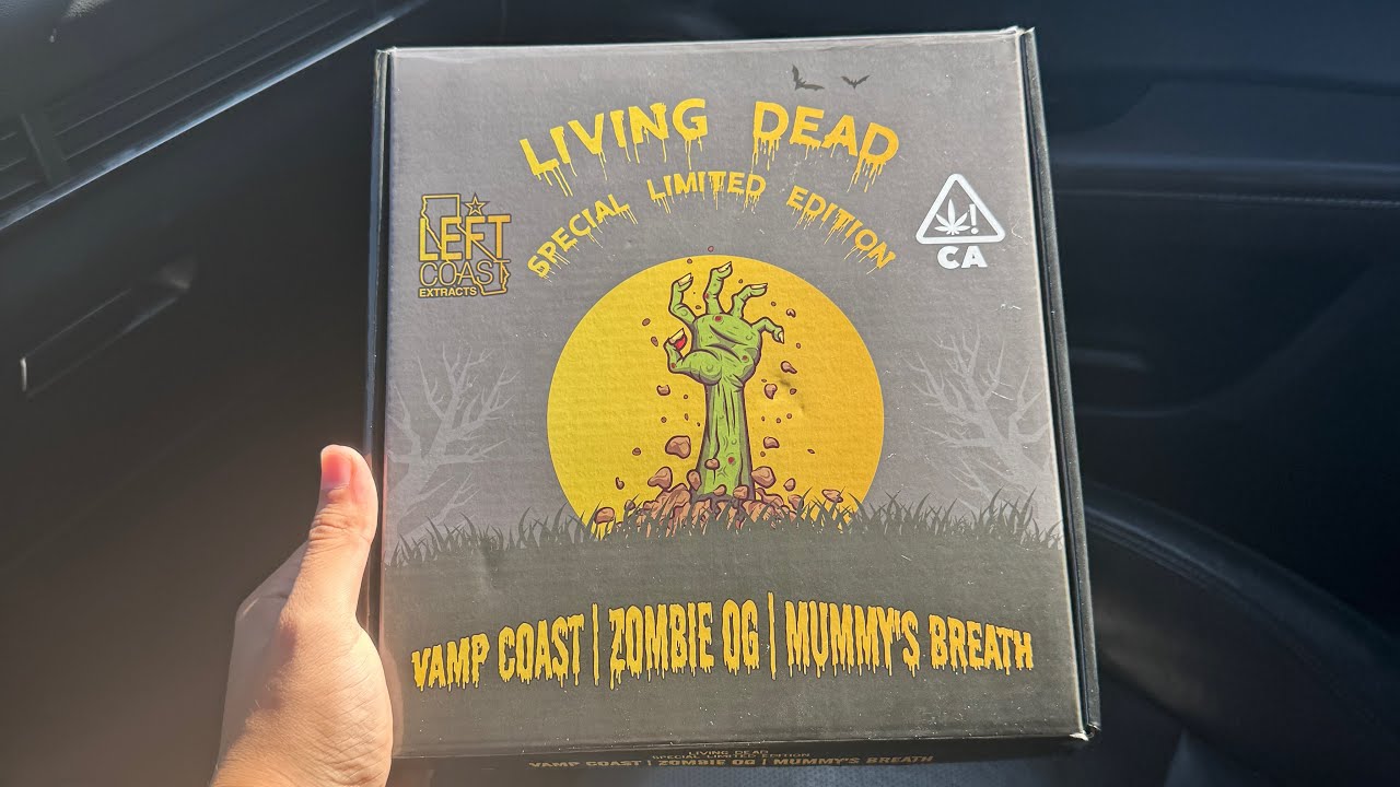 LEFT COAST LIVING DEAD SPECIAL LIMITED EDITION PODS 🎃🔥LEFT COAST HALLOWEEN | OFF THE RADAR REVIEWS