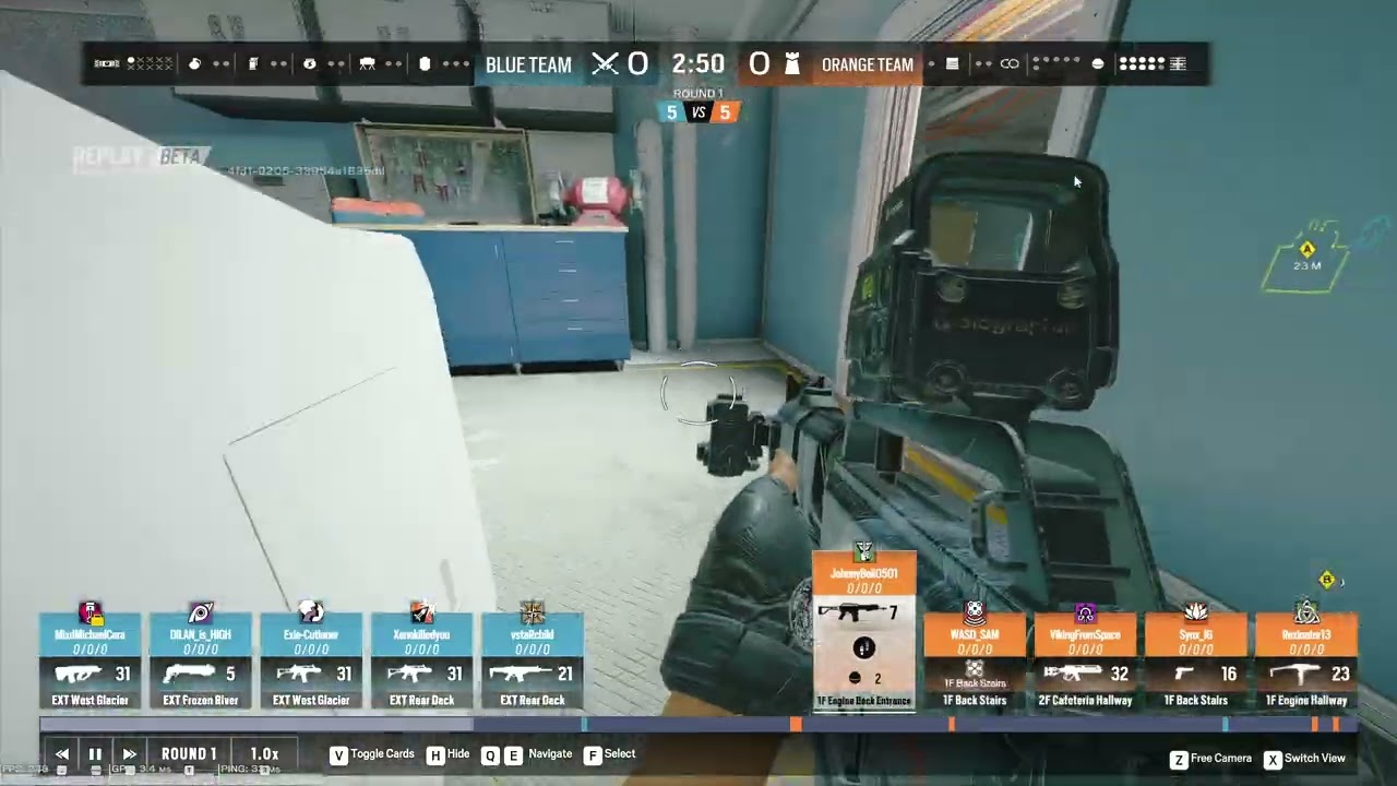 R6 Quick Match Caviera ACE Match Replay