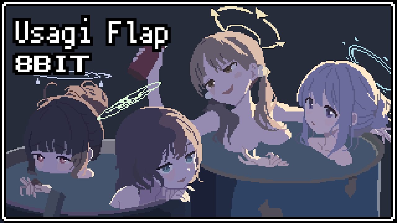 【8bit Arrange】Usagi Flap (Theme 113) / Blue archive [Famitracker 2A03]