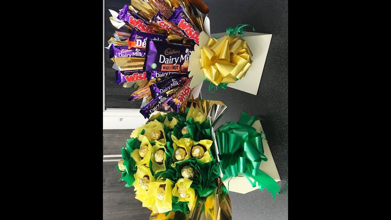 CHOCOLATE BOUQUET ONLINE TRAINING WORKSHOP FERRERO ROCHER CANDY BOUQUETS BY NEELAM MEETCHA