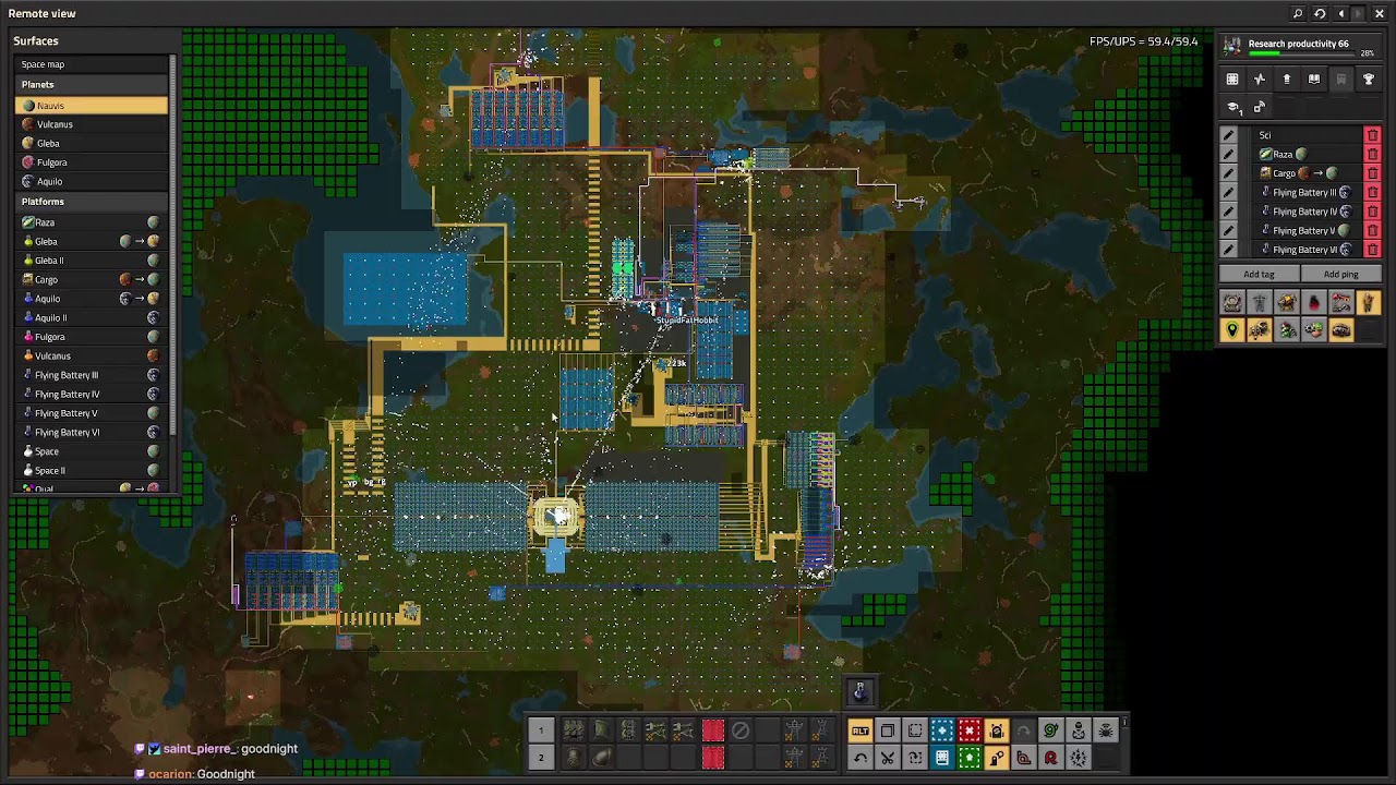 Factorio Megabase 2 - Day 33: 4m spm today or bust
