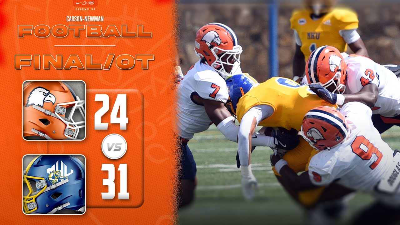 Carson-Newman Football 2025: C-N at Mars Hill Highlights 9-13-25