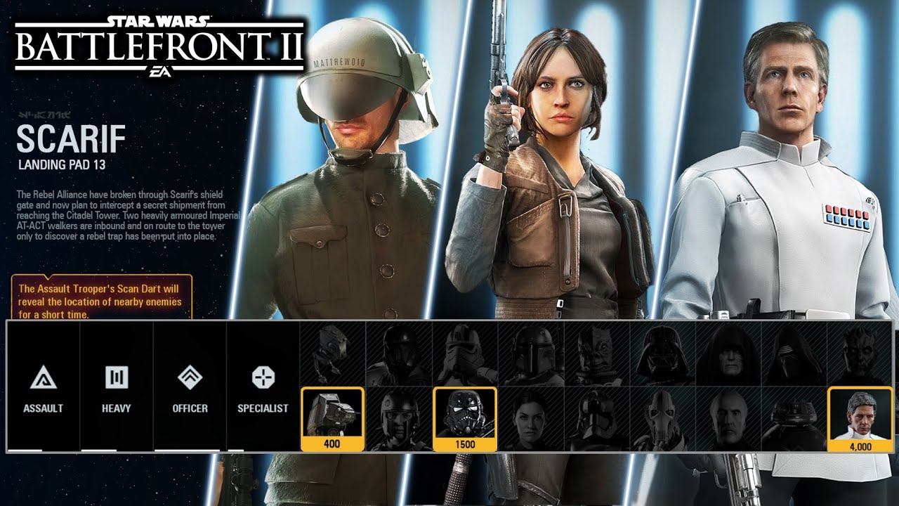 How SCARIF Galactic Assault Could Work? Star Wars Battlefront 2