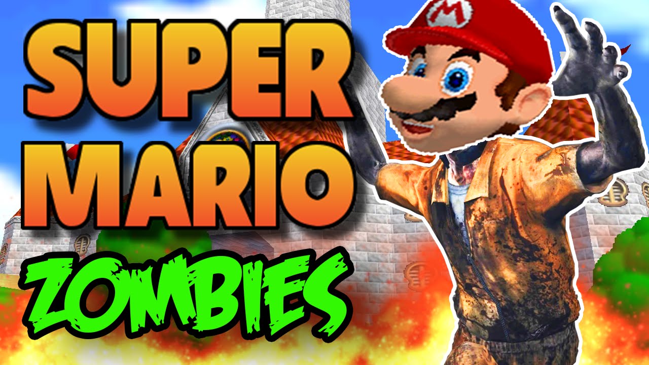 Call of Duty Zombies - SUPER MARIO ZOMBIES MOD! (Black Ops Custom Zombies)