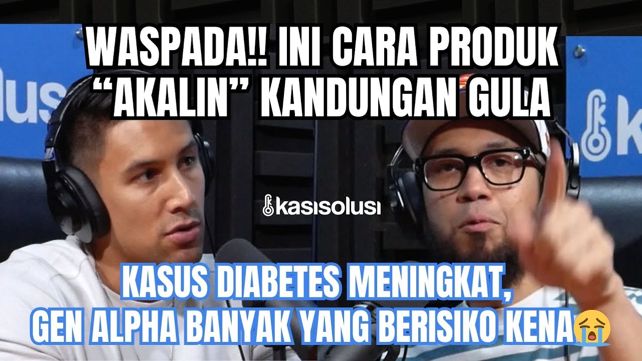 SISI GELAP INDUSTRI MAKANAN & MINUMAN, HAL INI PENYEBAB DIABETES MENINGKAT⁉️