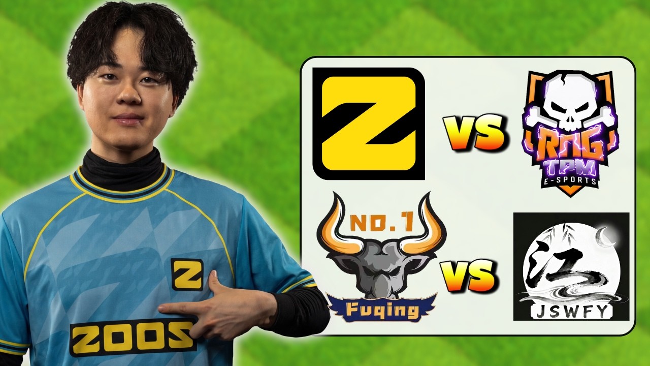 ZOOS Esports (NAVI) , Fuching no1 and more  in Clash of Clans