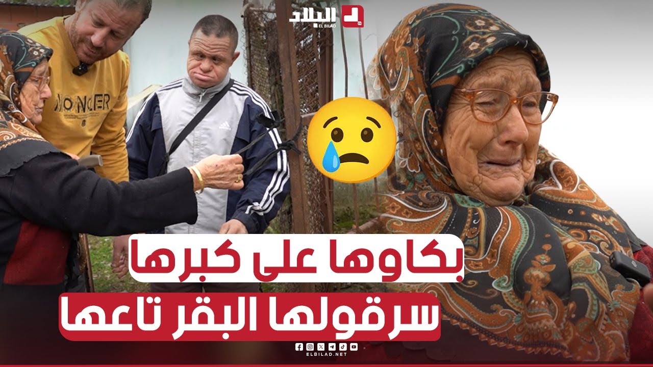 الحاجة جميلة من جيجل تذرف الدموع وتروي أحداث تعرضها لسرقة بقرتها وخروفها 