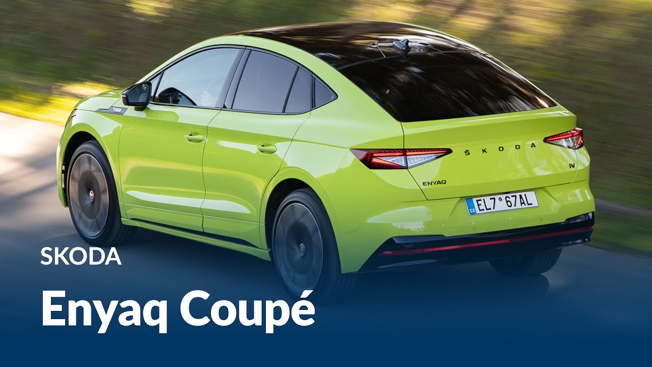 La prova della nuova SUV coupé che sfida Tesla Model Y | Skoda Enyaq Coupé 2022