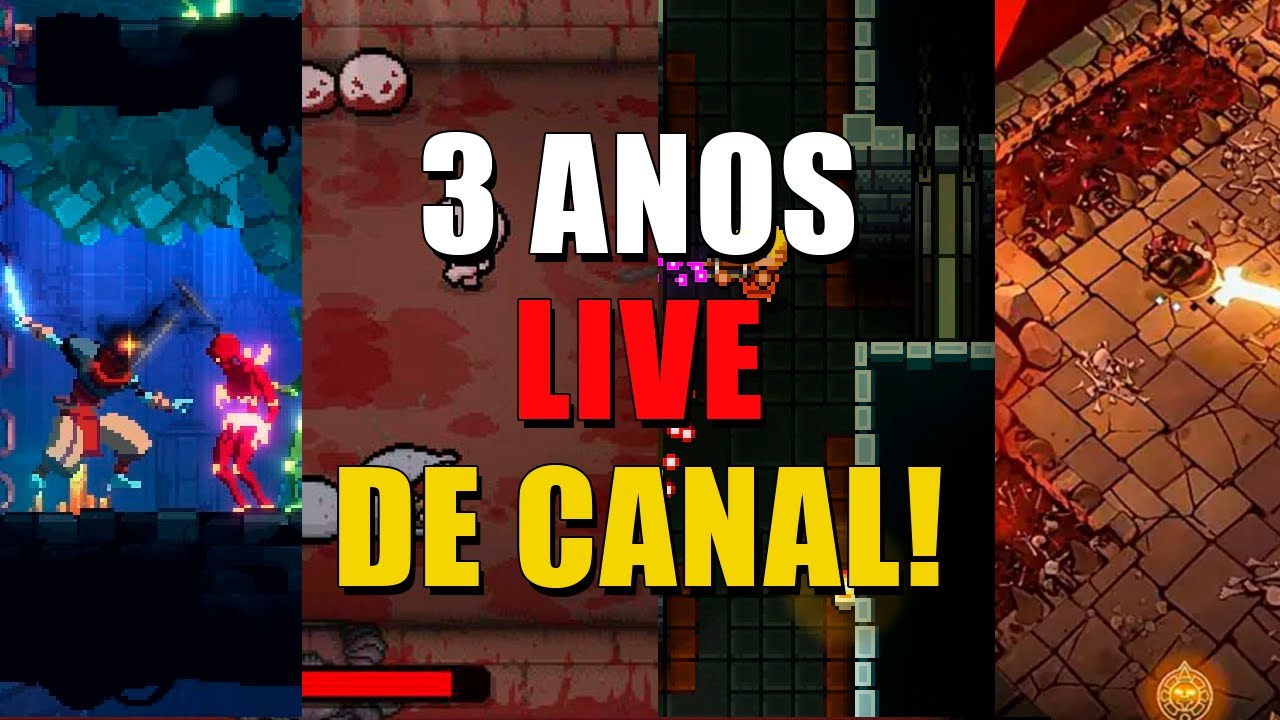 3 anos de Click no Paulo! Vamos jogar a primeira vers&atilde;o do Dead Cells e outros Roguelike