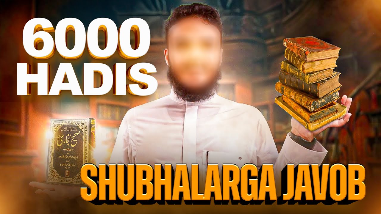 Imom Buxoriy 6000 hadisni qanday yozgan? Shubhalarga javob | Ustoz Abdulloh Zufar