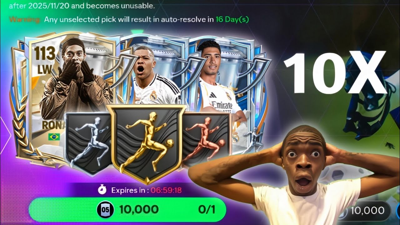 EA FC MOBILE 26 • New Extra Time 113-110 Pack Opening 10X #fcmobile #fifamobile 