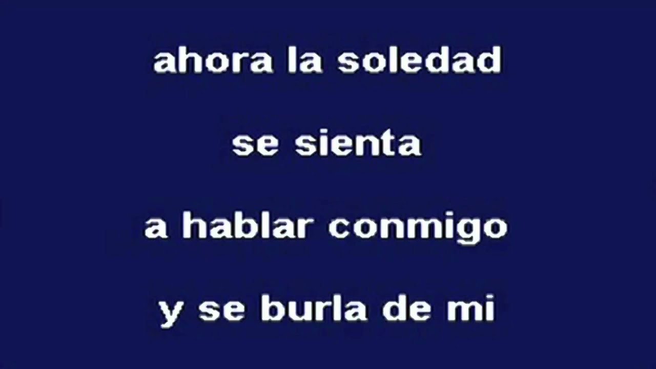 LUIS miguel Del Amargue   Se Acabo Lo Bonito Karaoke DJ ROBIN