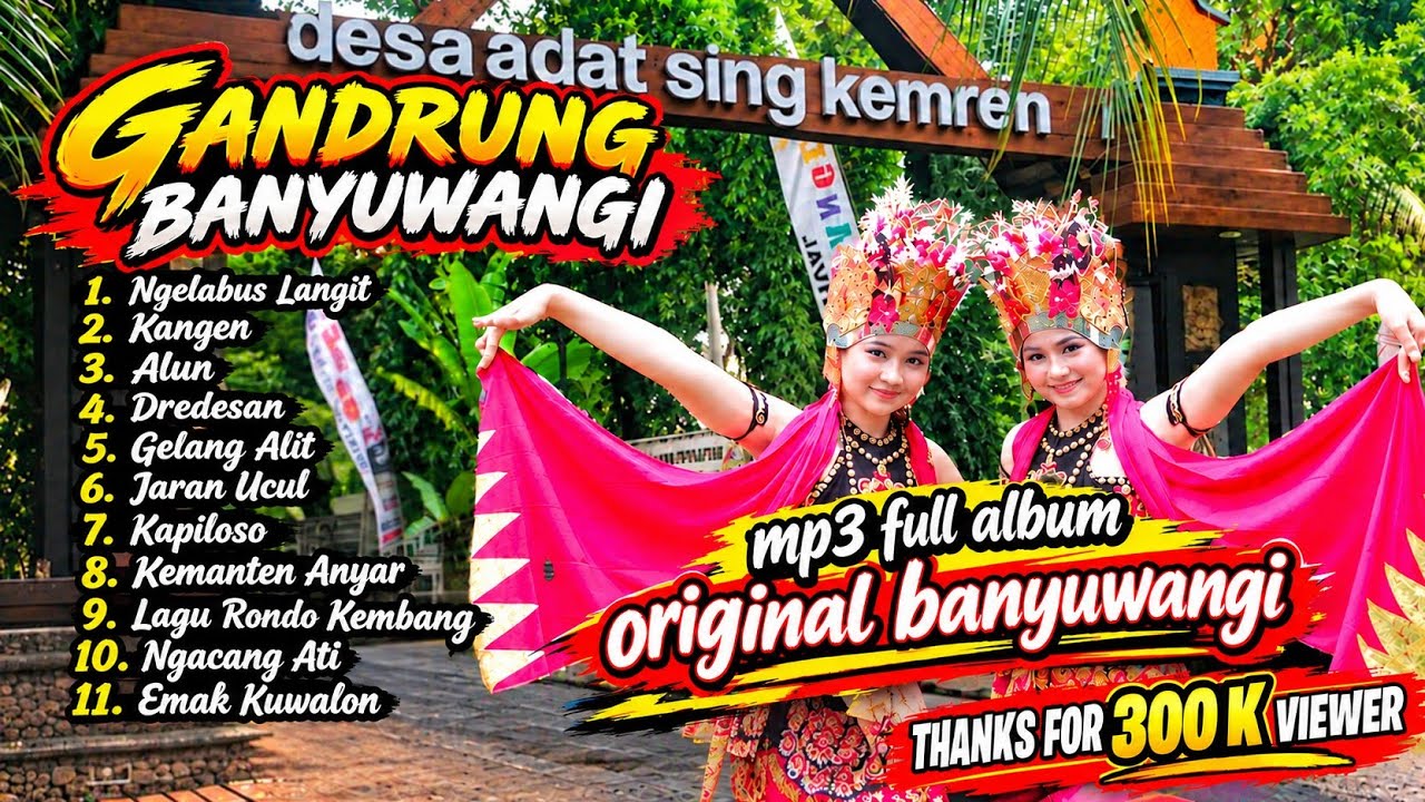 Kendang Kempul ORIGINAL BANYUWANGI / NGELABUR LANGIT / GELANG ALIT